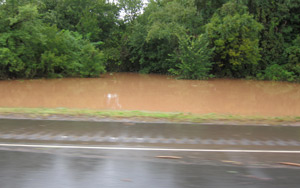 Flooding in Pennsylvania.