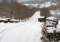 Mailbox in the snow