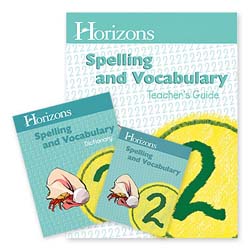 Horizons Spelling and Vocabulary 2 Set.