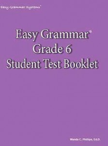 Easy Grammar Grade 6 Workbooks~CLEARANCE - Lamp Post Homeschool Curriculum
