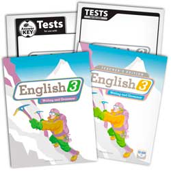 BJU Press English-Writing and Grammar Kits | Lamp Post Homeschool