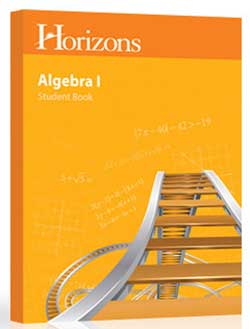 Horizons Pre-Algebra Student.