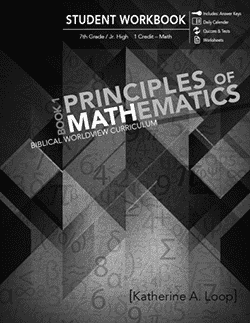 principles mathematics workbook student book