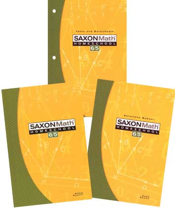 Saxon Math 6/5 Homeschool Kit.