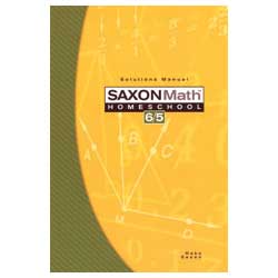 Saxon Math 6/5 Homeschool Kit ISBN-13: 9781591413486 | Lamp Post Homeschool