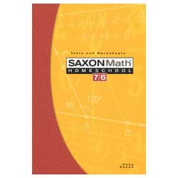 Saxon Math 7/6 Homeschool Curriculum | Lamp Post Homeschool