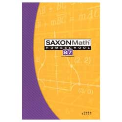 Saxon Math 87 Homeschool Curriculum • Lamp Post Homeschool