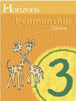 Student Book Horizons Penmanship 3 Cursive Student Book Horizons Penmanship 3 Cursive 9780740303746