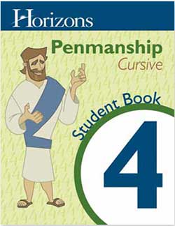 Student Book Horizons Penmanship 4 Student Book Horizons Penmanship 4 9780740307478
