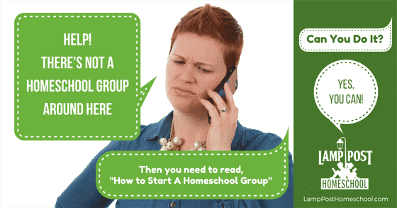 Learn how to start a homeschool group.