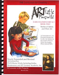 Stories of Artists and Their Art, Artistic Pursuits Early Elementary Book 2 9781939394026 CLEARANCE.