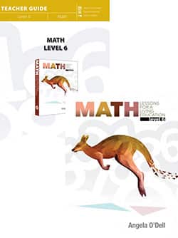 Math Lessons for a Living Education Level 6 Math Lessons for a Living Education 6 9781683440918 By Angela O'Dell and Kyrsten Carlson, Publisher: Master Books