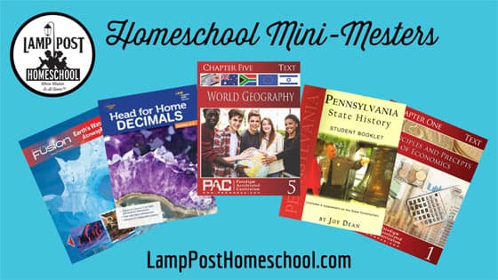 Learn More About Homeschool Mini-Mesters.