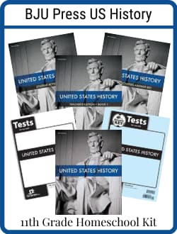 BJU Press United States History~CLEARANCE - Lamp Post Homeschool Curriculum