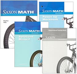 Saxon Intermediate Math 3 Homeschool Kit.