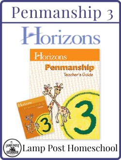 Horizons Penmanship 3 Kits.