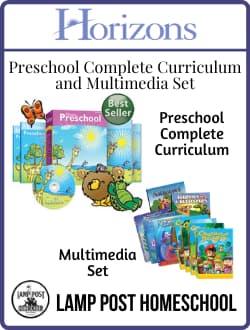 Horizons Preschool Complete Curriculum and Multimedia Set