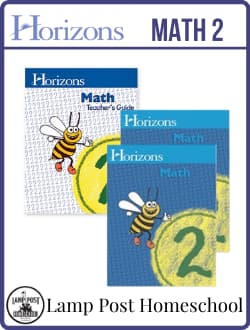Horizons 2nd Grade Math Kit.