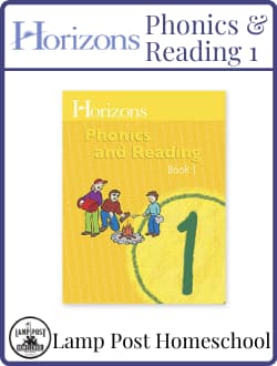 Horizons Phonics & Reading 1 Kits.