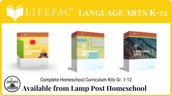 LIFEPAC Language Arts K-12 Kits | Lamp Post Homeschool