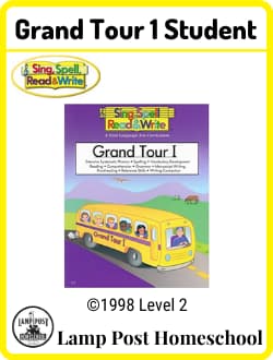 Sing Spell Read and Write Grand Tour Level 2 Workbook 1.