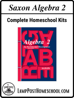 Saxon Algebra 2 Homeschool Kits.