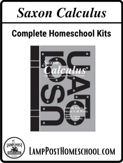 Saxon Calculus Homeschool Kit 9781600320170.