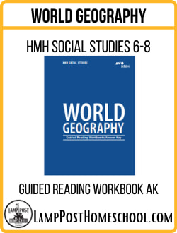 HMH Social Studies: World Geography Guided Reading Workbook AK.