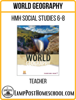 HMH Social Studies: World Geography Teacher.