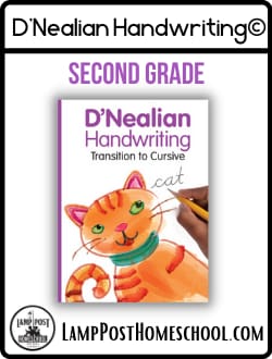 2022 D'Nealian Handwriting for Grade 2.