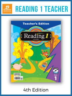 BJU Press Reading 1 Teacher Edition, 4th ED.