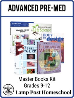 Master Books Advanced Pre-Med Studies 9780890517673.