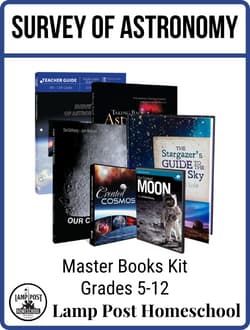 Master Books Survey of Astronomy Kit 9780890517666.