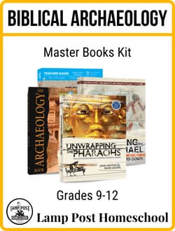 Master Books Biblical Archaeology Curriculum Package 9780890517680.