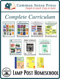 Common Sense Press Complete Curriculum.