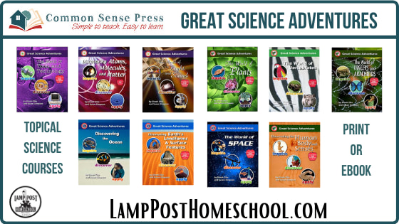 Great Science Adventures~Common Sense Press.