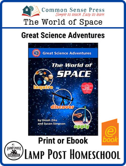 The World of Space - Lamp Post Homeschool Curriculum