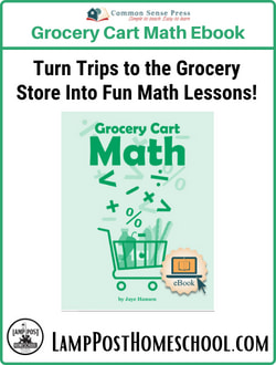 Grocery Cart Math Ebook by Common Sense Press.