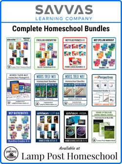 Savvas Learning Company Complete Homeschool Kits.