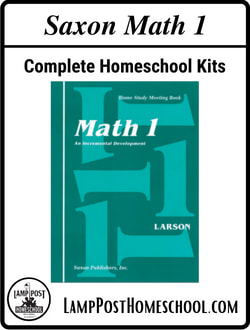 Saxon Math 1 Homeschool Kit.