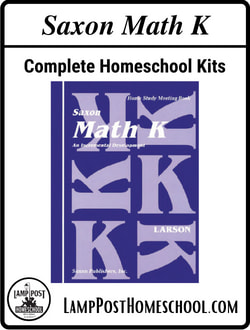 Saxon Math K Homeschool Kit.
