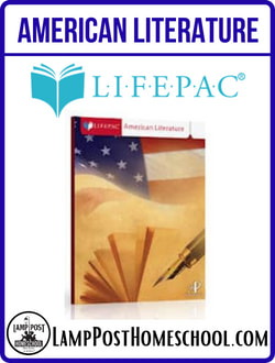 Lifepac American Literature Set.