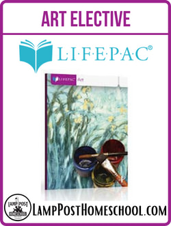 Lifepac Art Elective Set.