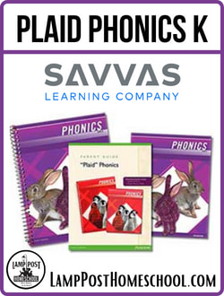 Savvas Plaid Phonics 2011 Homeschool Bundle Level K