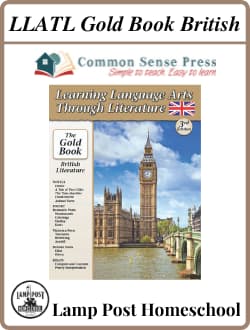 Learning Language Arts Through Literature Gold British Book.