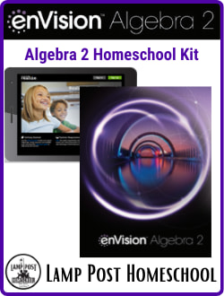 Savvas enVision Algebra 2 Homeschool Kit ISBN-13: 9781418340384.