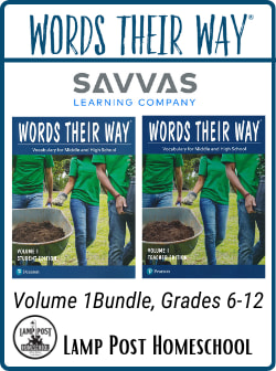 Words Their Way Volume 1 Homeschool Bundle.
