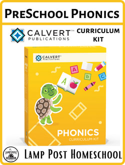 Calvert Preschool Phonics Set 9780740340444 - Lamp Post Homeschool ...