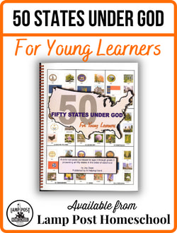 Fifty States Under God for Young Learners curriculum.