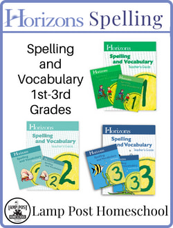 Horizons Spelling & Vocabulary Grades 1-3.